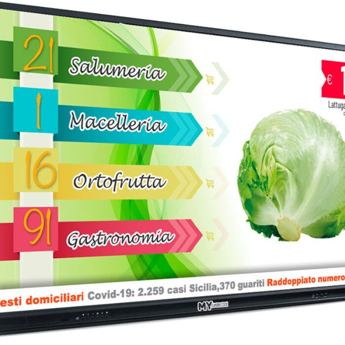 frutta e verdura monitor turno