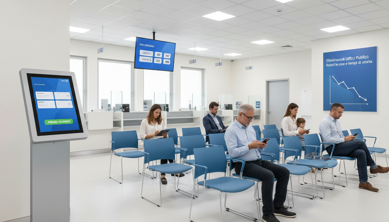 Eliminacode per uffici pubblici e privati