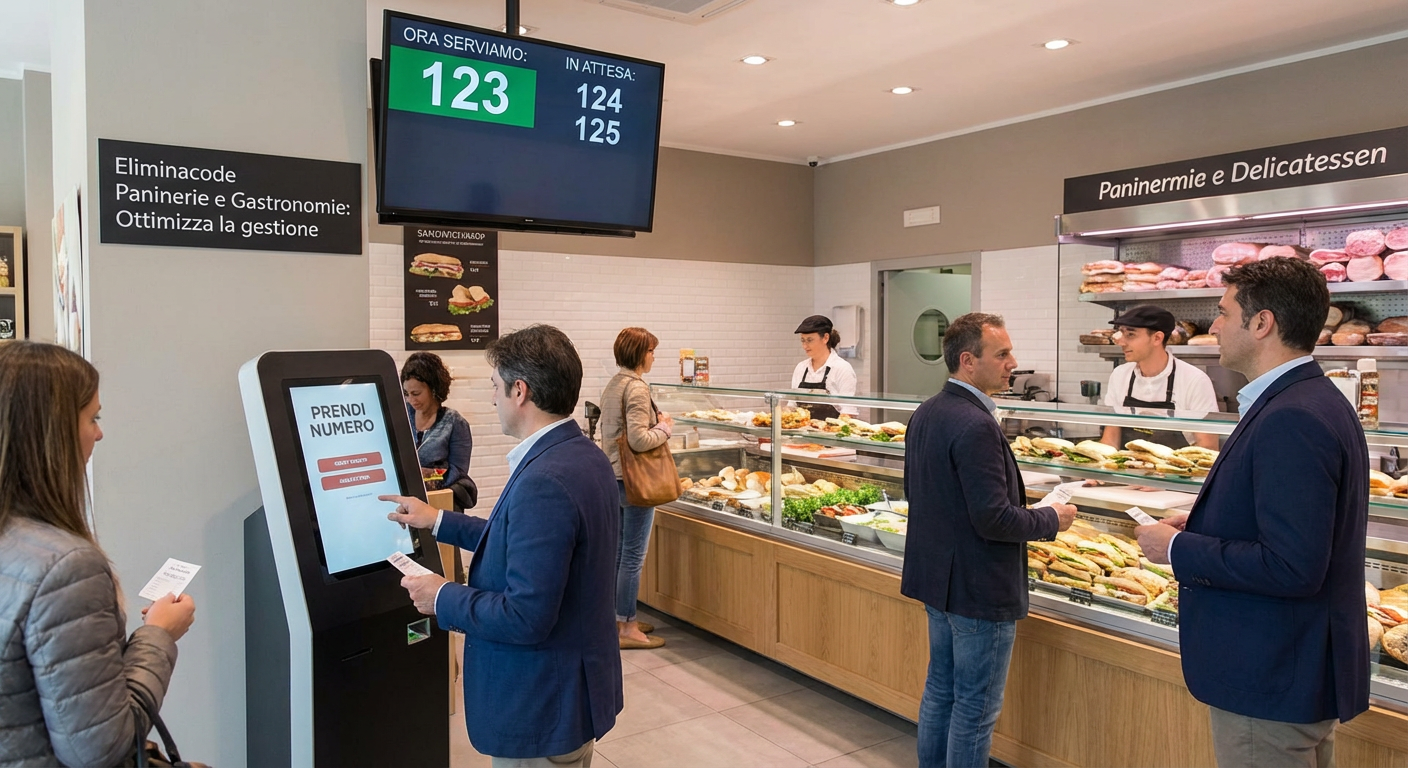 eliminacode per ristorazione