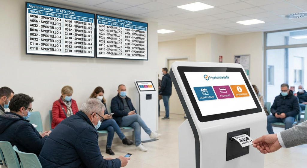 eliminacode per ospedali uffici e supermercati